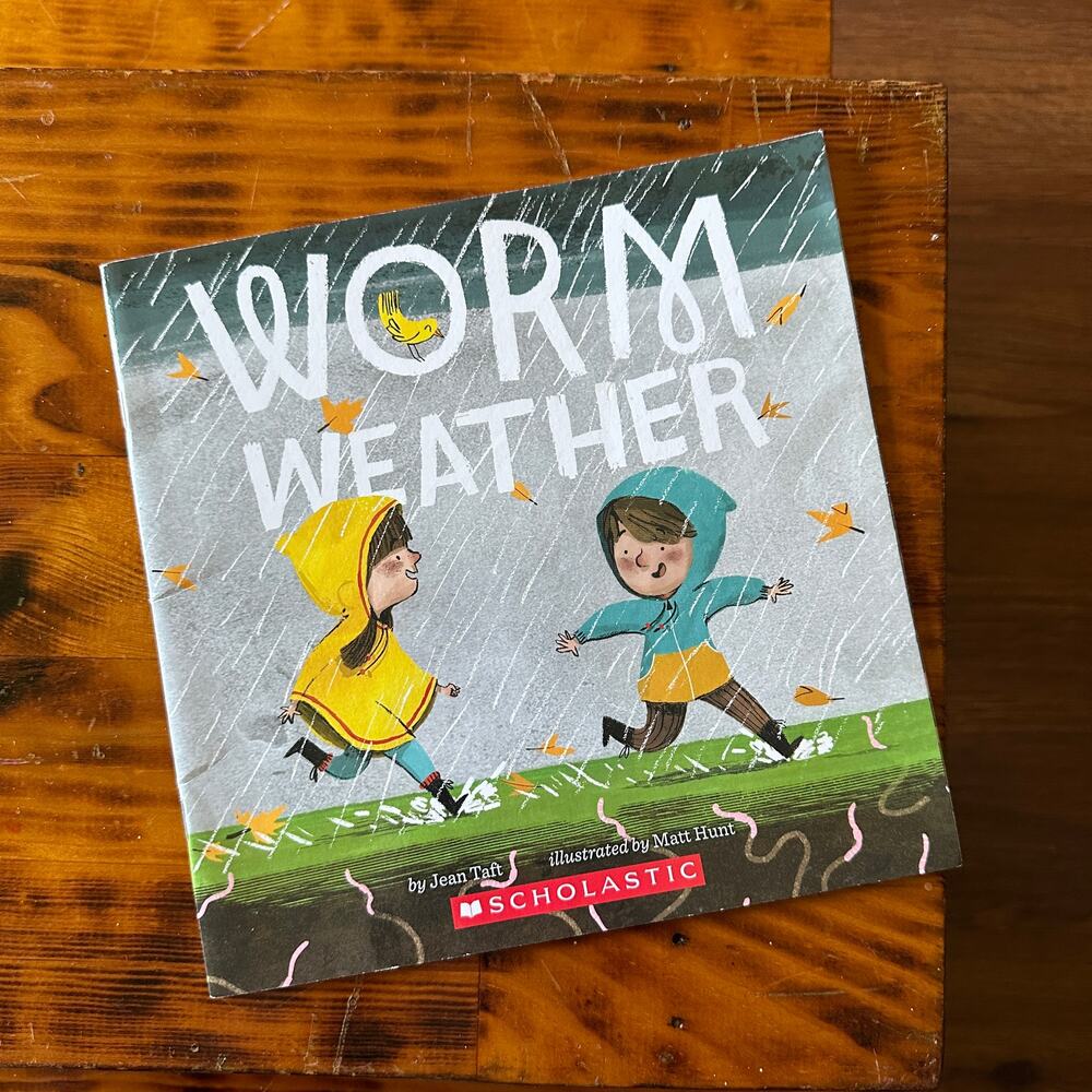 Scholastic Worm Weather Paperback Book